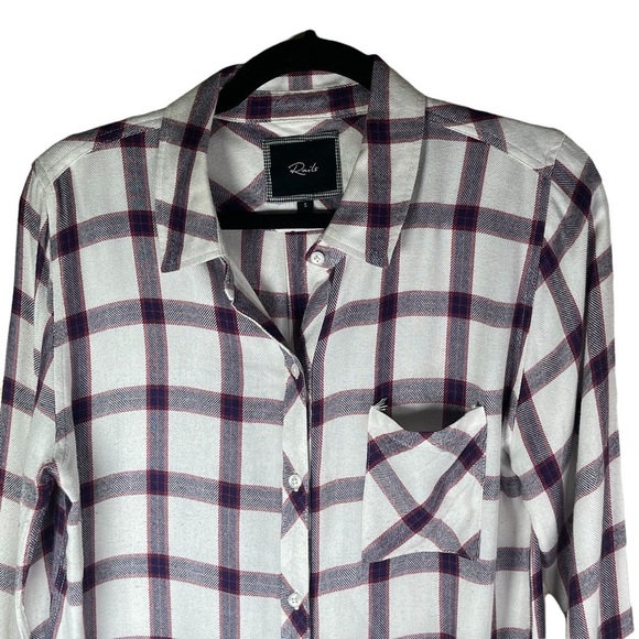 Rails Rails Hunter Plaid Shirt Size Small - Picture 4 of 10